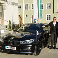 schwarzer BMW Taxi von Murtal-Taxi